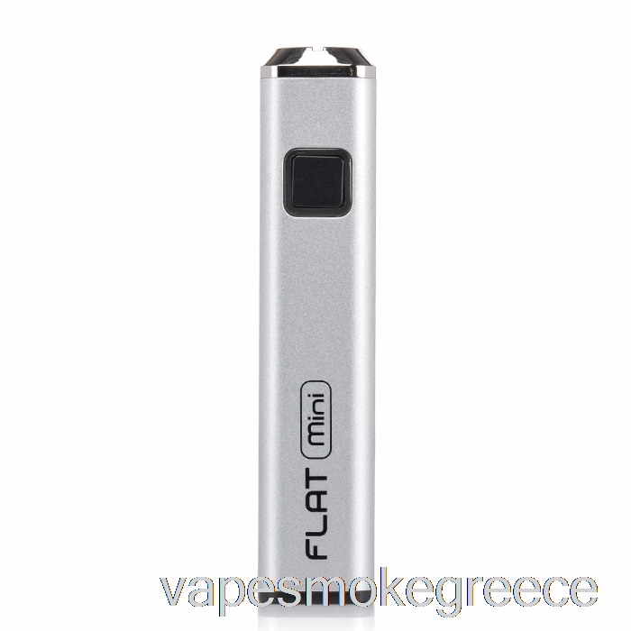 Vape Greece Yocan Flat Mini 400mah μπαταρία ασημί